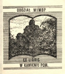 Ex libris Oddział WiMBP w Kamieniu Pomorskim