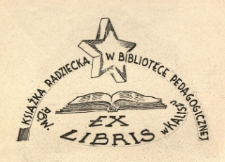 Ex libris : Książka Radziecka w Bibliotece Pedagogicznej : PBW w Kaliszu