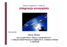 Integracja europejska : moduł 43