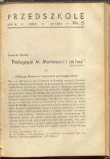 Przedszkole. R.3, 1935/6 nr 5