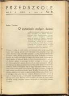 Przedszkole. R.3, 1935/6 nr 6