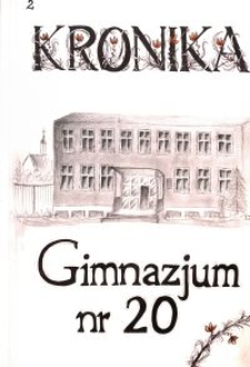 Kronika Gimnazjum nr 20 : 2003-2004