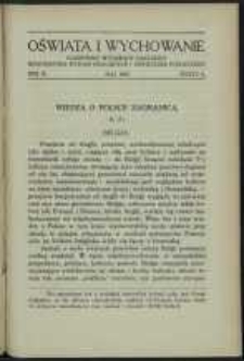 Oświata i Wychowanie. R.4, 1932 nr 5