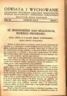 Oświata i Wychowanie. R.7, 1935 nr 4