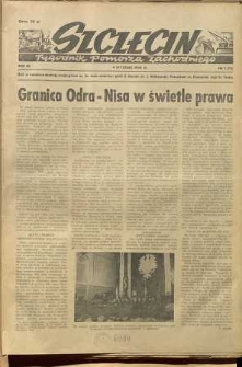 Szczecin. Tygodnik Pomorza Zachodniego. 1948 nr 1