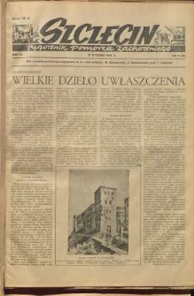 Szczecin. Tygodnik Pomorza Zachodniego. 1948 nr 2