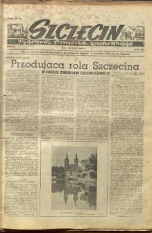 Szczecin. Tygodnik Pomorza Zachodniego. 1948 nr 8