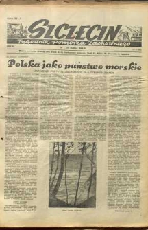Szczecin. Tygodnik Pomorza Zachodniego. 1948 nr 11