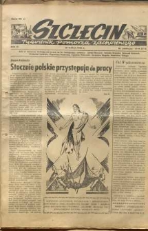 Szczecin. Tygodnik Pomorza Zachodniego. 1948 nr 13-14