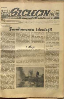 Szczecin. Tygodnik Pomorza Zachodniego. 1948 nr 17-18