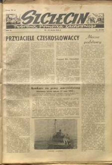 Szczecin. Tygodnik Pomorza Zachodniego. 1948 nr 20