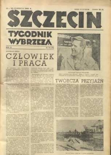 Szczecin. Tygodnik Pomorza Zachodniego. 1948 nr 24