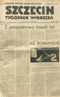 Szczecin. Tygodnik Pomorza Zachodniego. 1948 nr 27-28