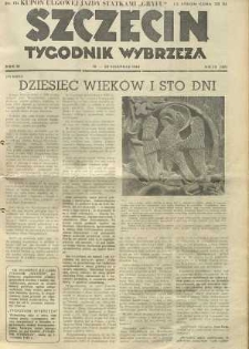 Szczecin. Tygodnik Pomorza Zachodniego. 1948 nr 33