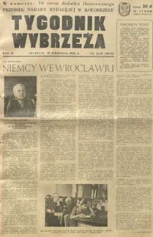 Szczecin. Tygodnik Pomorza Zachodniego. 1948 nr 36-37