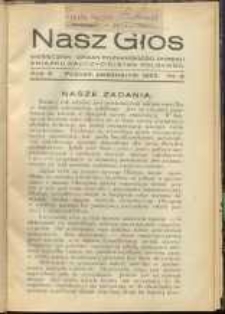 Nasz Głos. R. X, 1933-1934 nr 2