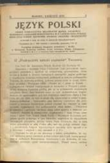 Język Polski. R. X, 1925 nr 2