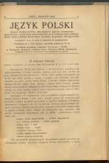 Język Polski. R. X, 1925 nr 4