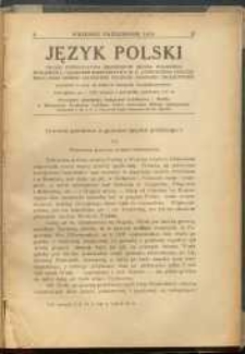 Język Polski. R. X, 1925 nr 5