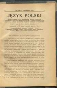 Język Polski. R. X, 1925 nr 6