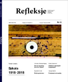 Refleksje : zachodniopomorski dwumiesięcznik oświatowy. 2018 nr 6