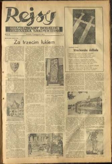 Rejsy. Ilustrowany dodatek Dziennika Bałtyckiego. 1948 nr 41