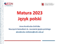 Matura 2023 - język polski
