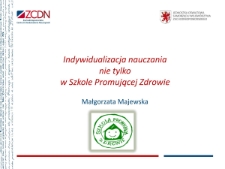 Indywidualizacja nauczania nie tylko w Szkole Promującej Zdrowie. Tydzień mózgu w ZCDN-ie