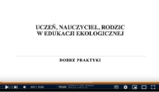 Uczeń, nauczyciel, rodzic w edukacji ekologicznej - dobre praktyki. Tydzień mózgu w ZCDN-ie