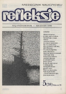 Refleksje : miesięcznik nauczycieli. 1995 nr 5