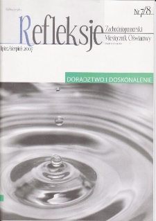 Refleksje : zachodniopomorski dwumiesięcznik oświatowy. 2007 nr 7/8