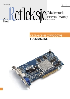 Refleksje : zachodniopomorski dwumiesięcznik oświatowy. 2007 nr 11