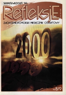 Refleksje : pismo pedagogiczne, edukacja, oświata. 1999 nr 8-9