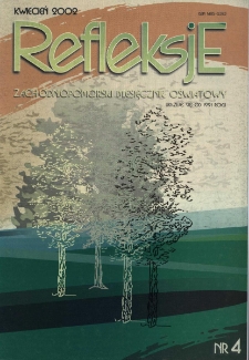 Refleksje : zachodniopomorski miesięcznik oświatowy. 2002 nr 4