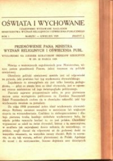 Oświata i Wychowanie. R.1, 1929 nr 2
