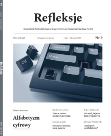 Refleksje : kwartalnik Zachodniopomorskiego Centrum Doskonalenia Nauczycieli. 2025 nr 3