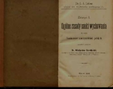 Dra G. A. Lindnera tekst do wykładu pedagogiki. Z. 1, Ogólne zasady nauki wychowania dla użytku seminaryów nauczycielskich polskich