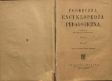 Podręczna encyklopedja pedagogiczna. T. 2, N-Ż