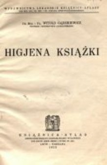 Higjena książki