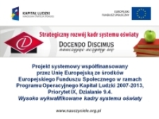 Prezentacja zewnętrznego systemu oceniania